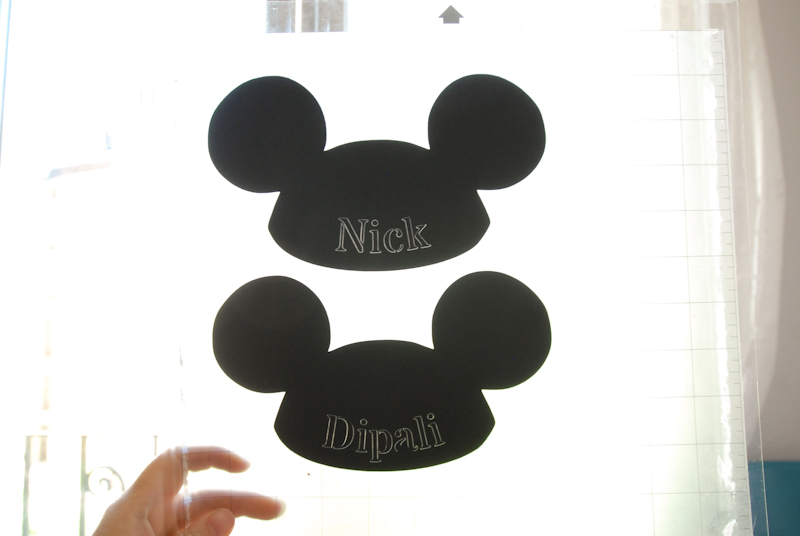 Disney Cruise Door Decorations, Lille Mickey Ear hat name sign | domesticated-engineer.com